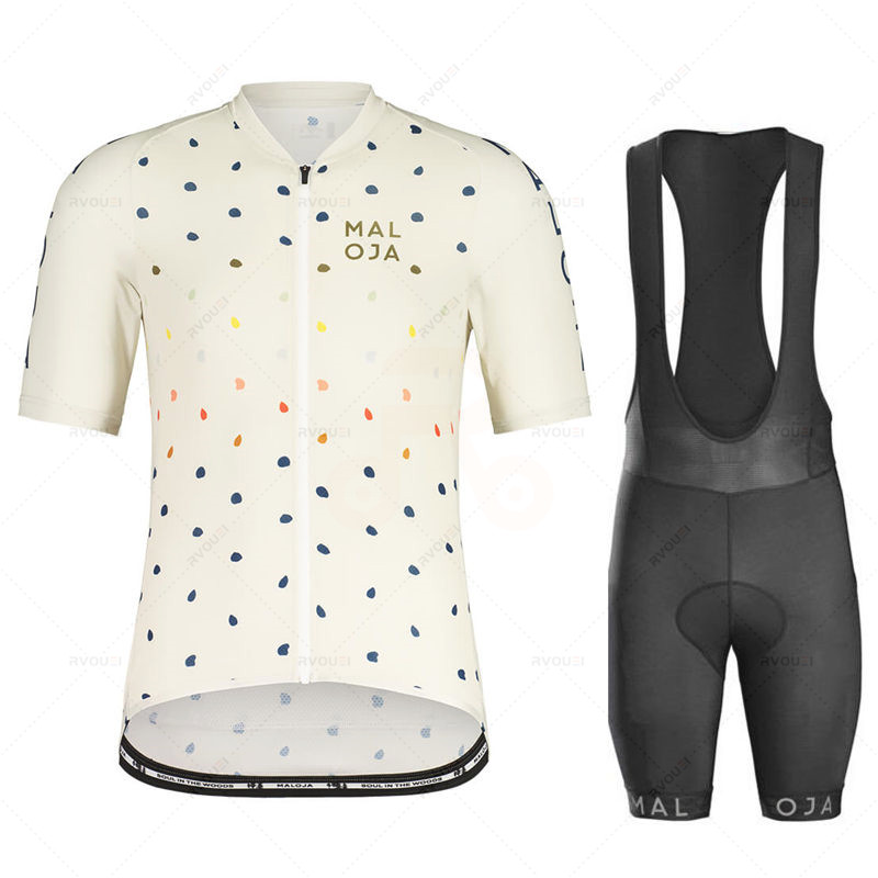 Cycling Gear Leaderboard - Maloja Cycling Jersey Clothes Set, Bib