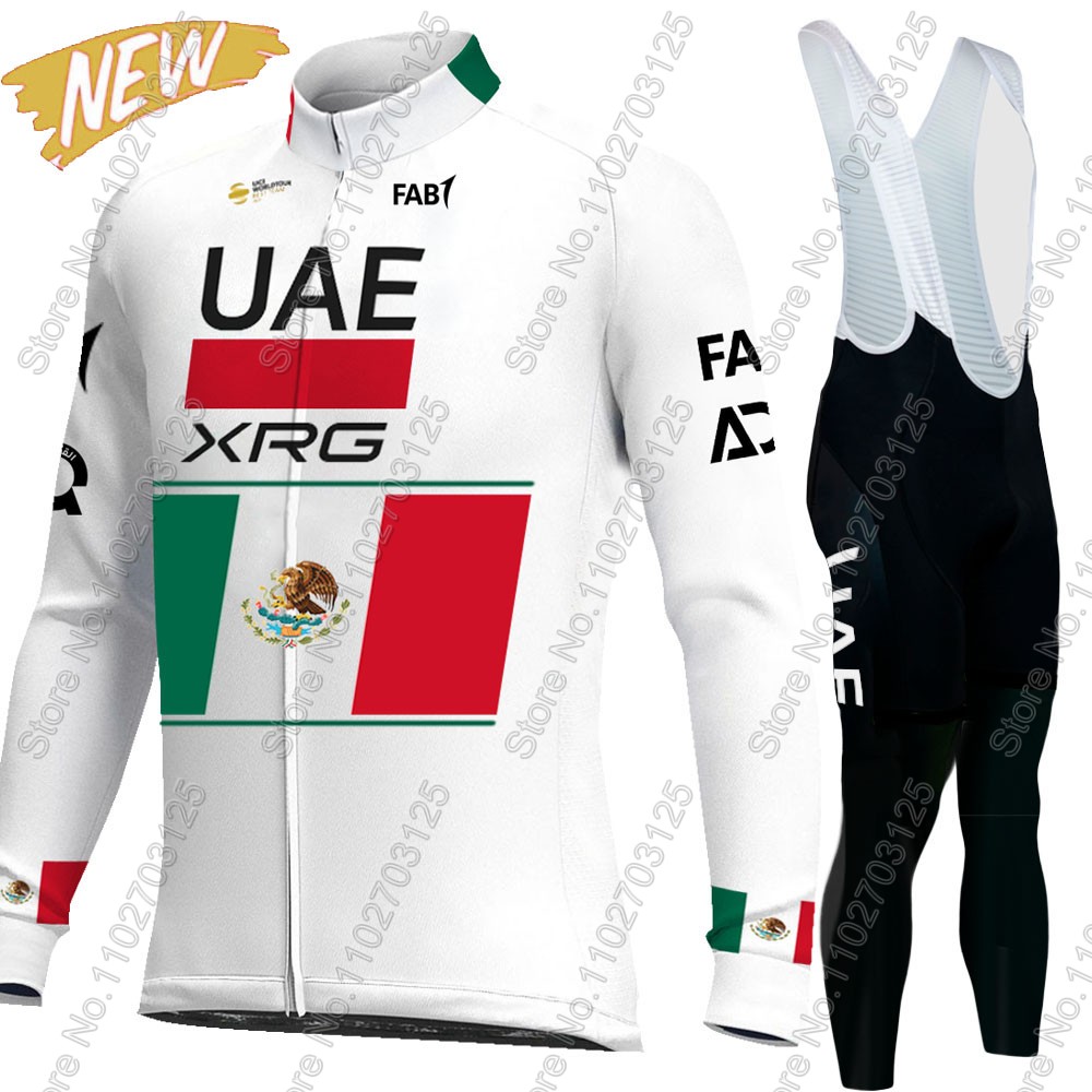 Cycling Gear For Winter - UAE Team Cycling 2026 Mexico Jersey