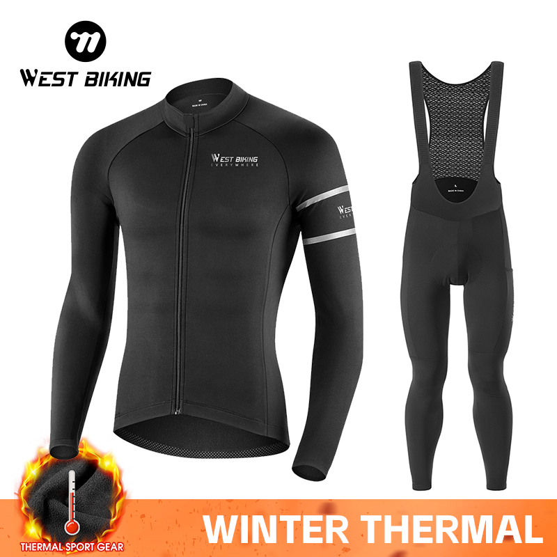 Cycling Gear For Sale - WEST BIKING Winter Fleece Cycling Sets