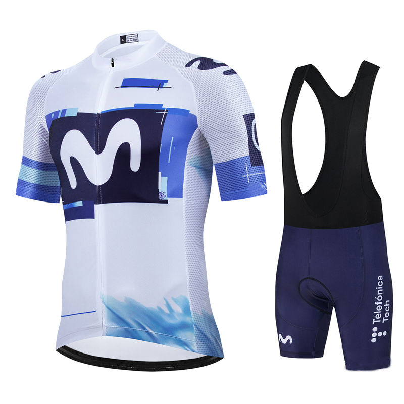 Cycling Gear Leaderboard - Movistar Pro Team Summer Cycling Jersey