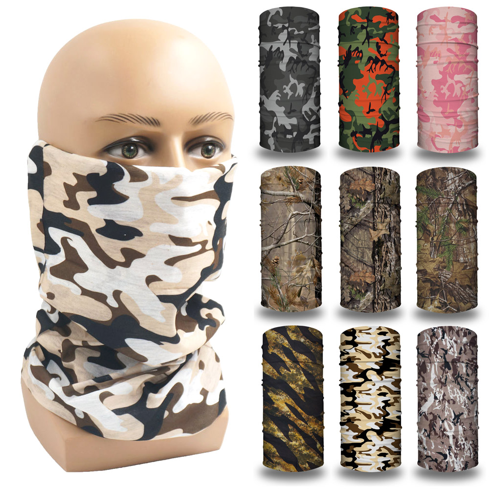 Cycling Gear For Sale - Camouflage Bandana Shemagh Seamless Neck Gaiter