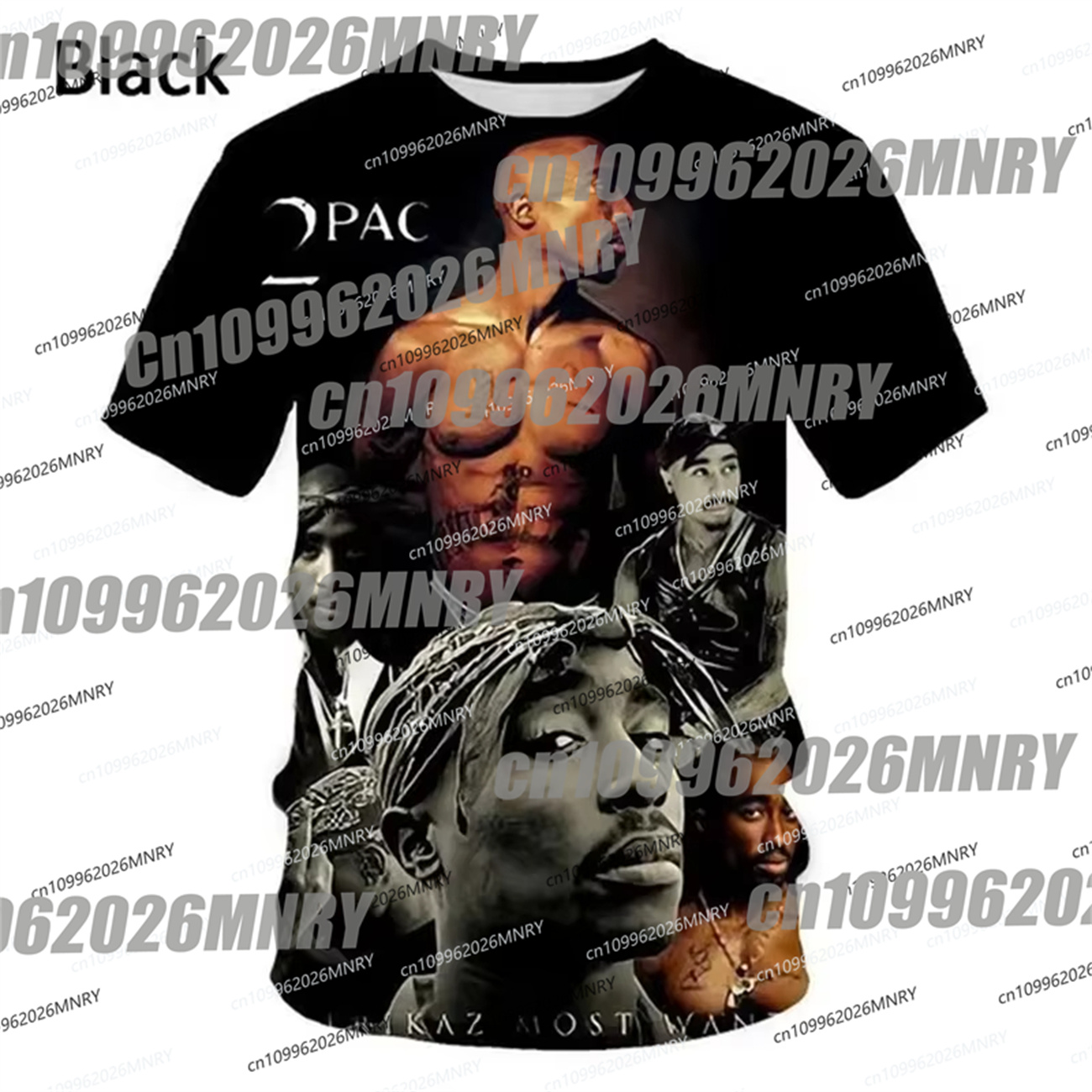 Cycling Gear Kids - 3D Print 2pac Summer Kid T