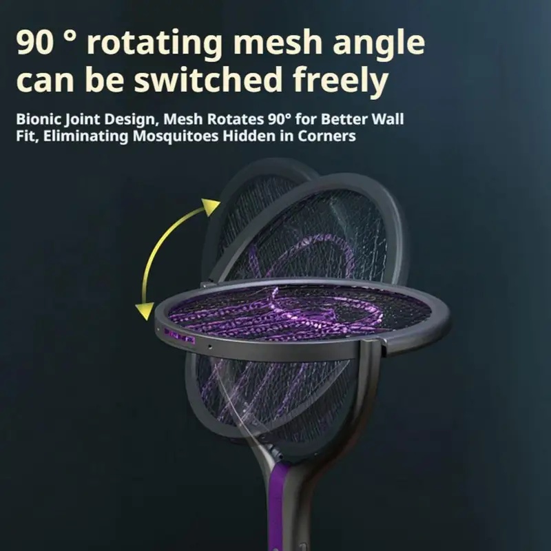 Rotating Head Bug Zapper Racke - đánh giá và giá Head Racket Boom