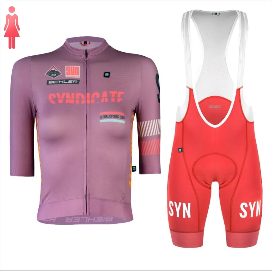 SYN Purple short sleeve Jersey - đánh giá và giá Cycling Gear For Sale