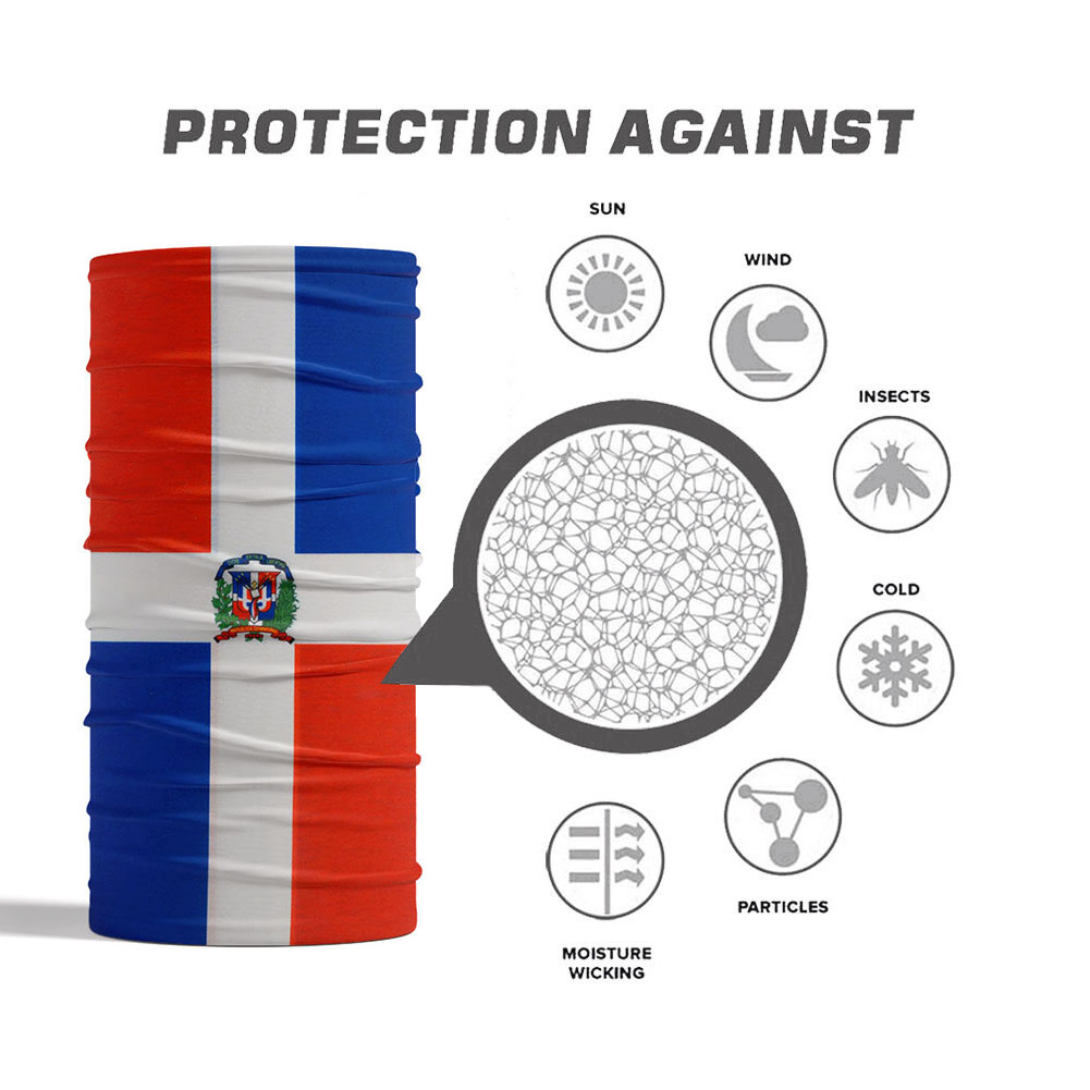 Dominica National Flag Bandana - đánh giá và giá Cycling Gears