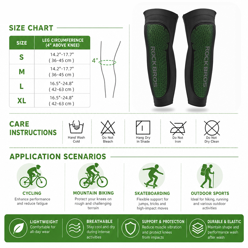 ROCKBROS Cool Sport Legs MTB C - đánh giá và giá Cycling Gears