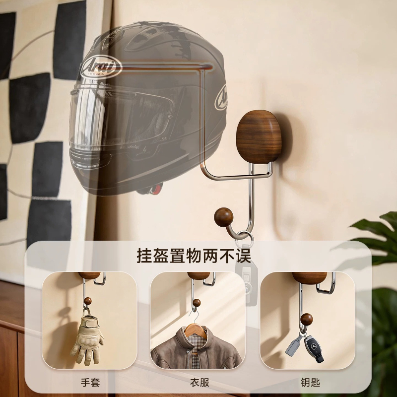 Wall Mount Helmet Storage Rack - đánh giá và giá Cycling Gear Display