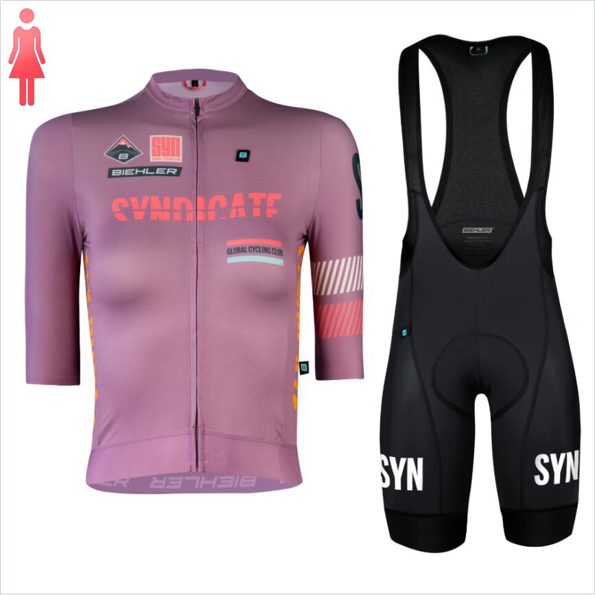 SYN Purple short sleeve Jersey - đánh giá và giá Cycling Gear Women Sale